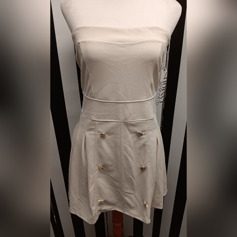 NWT ivory almost famous dress - Picture 1 of 9